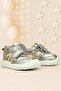Schaggy Genuine Leather Gold Baby Sneakers