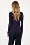 Women's Plum Turtleneck Sweatshirt 50313430-Vr074 - 5