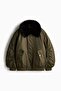 Oversized padded bomber jacket - 7