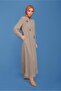 Sequin Embroidered Pocket Detail Pardesü 10359 - 2