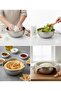 Professional Stainless Steel Dough Kneading and Mixing Bowl - Large Size - 4