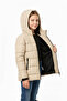 Girl's Windproof Fiber Thick Lined Hooded Jacket - 2