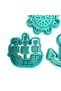 3-Piece Sailor Cookie Cutter Set (Ship, Rudder, Anchor) |   Pirate and Sea Themed Party |   Sugar Paste - 3