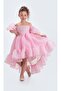 Karolin Girl's Dress Pink