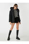 Puffer Jacket with Hooded Pocket Detail