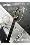 2-Pack Laud Long Wave Patterned Women's Gold Buckle Belt Jacket Belt Dress Belt Trouser Belt - 4