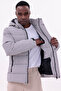 Men's Stone Winter Nova Fabric Waterproof Detachable K Hooded Coat with Inner Pocket - 6