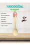 Set of 2 Luxury Wooden Spoons |   35cm Large Serving and Rice Spoon |   Natural & Non-Scratching - 6