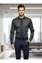 Long Sleeve Self-Ironing Striped Slim Fit Men's Stylish Shirt