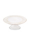 Navy Gold Pedestal Cake Stand 25 cm