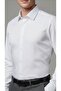 Long Sleeve Self-Ironing Striped Slim Fit Men's Stylish Shirt - 2