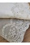 Aslım French Laced 2-Piece Velvet Towel Set 50&90 - 2