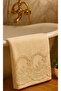 Aslim French Laced Cream Velvet Towel 50&90