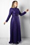 Lina Evening Dress Purple Tbselb80 - 4