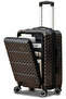 Multifunctional Front Opening Hardshell ABS Carry-On Luggage, Lightweight, Laptop Compartment
