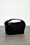 Women's Archi Suede Clutch Bag Black