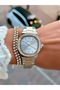 Imports of Two Color Women's Wrist Watch and Bracelet - 3
