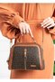 Justpolo Women's Sand Tan Hand and Shoulder Bag - 2