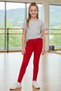 Children's Leggings Set of 4 - Leggings for Every Day: Comfortable Set of 4 Cotton Leggings! - 4