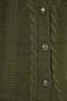 15768 Khaki Hair Knit Pattern Buttoned Hijab Knitwear Cardigan - 5