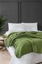 Bloom Fleece Blanket Khaki Green 160x200 Cm