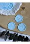 Ready-Made Wax Seal 25 Pieces - Blue - Foot