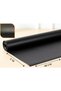 48 cm X 5 Meters - Black - Fabric Patterned - Leather-Look Anti-Slip Drawer Mat, Drawer Carpet - 3