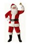 Adult Santa Claus Costume Luxury Fleece - 4