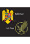 Ukraine Emblem Design - Military - Full Zipper Softshell Fleece - Softshell Fleece Jacket Khaki - 4