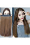 Brown Straight Long Half Moon Hair – 3 Pieces Snap 80cm. 270 Gr. Vip Series