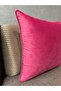 Imported Silk Velvet Fuchsia Color KIRLENT CASE 43x43cm - 5
