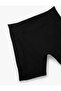High Waist Interlock Pocket Detailed Sports Biker Leggings - 5