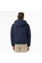 Men's Navy Blue Regular Fit Reversible Jacket - 3