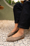 Joset Mink Leather Women's Blunt Toe Flat Women's Ballerinas - 4