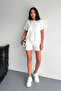 Women's Shorts Set Modal Fabric Shorts Set Rabbit Embroidered - 7
