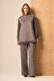 Women's Comfortable Fit Scuba Spandex Suit Gray 31257