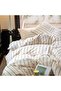 Verdura Luxe Double Size Fitted Sheet Duvet Cover Set - 3