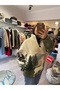 Deer Patterned Fleece Sweatshirt - 4