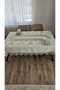 Luxury Gardenia Linen 12 Person 26 Piece Heavy Lace Tablecloths - 160X220 - 5