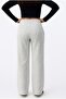 Women's Cream Melange Modal Sweatpants-P2273 - 3