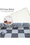 10 Pcs Interlocking Bedroom Bedside Washed Stitching Floor Carpet 30*30cm - 4