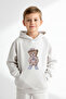 Hooded Teddy Bear Printed Thick Children's Sweatshirt - 26K 1629 - 2