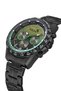 Sports Men's Wristwatch Black Green Color Pl-7043E3X