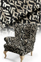 Authentic Zebra Motifed Digital Printed Upholstery Fabric