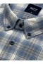 Regular Fit Winter Long Sleeve Button-Up Collar Plaid Multi-Color Shirt 3870m - 2