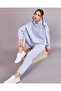 Women Blue Embroidered Jogger Pants - 5