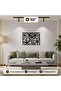 Metal Wall Panel with Modern Bouquet Design - 2