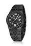 Double Clip Lens Calendar Men's Wristwatch Black Color Pl-7030E1X - 3