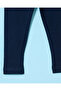 Infant Girls Navy Butterfly Trim Leggings - 3