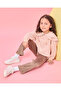 Girls Brown Velour Pants - 5